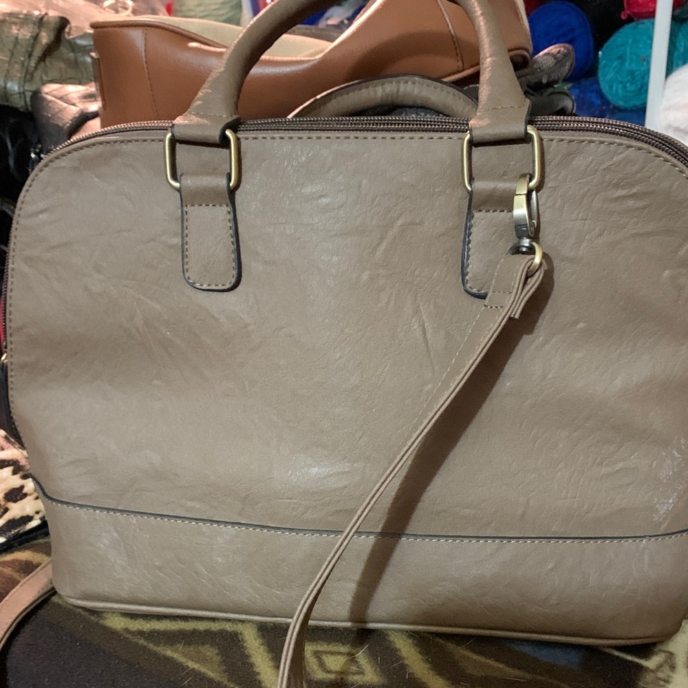 Elegant Bueno Tan Women's Handbag